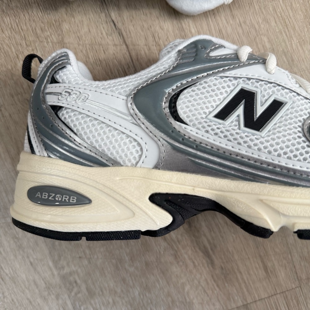 New Balance 530 ‘Silver Metallic Black Cement’ U530ESA New - Picture 3 of 11